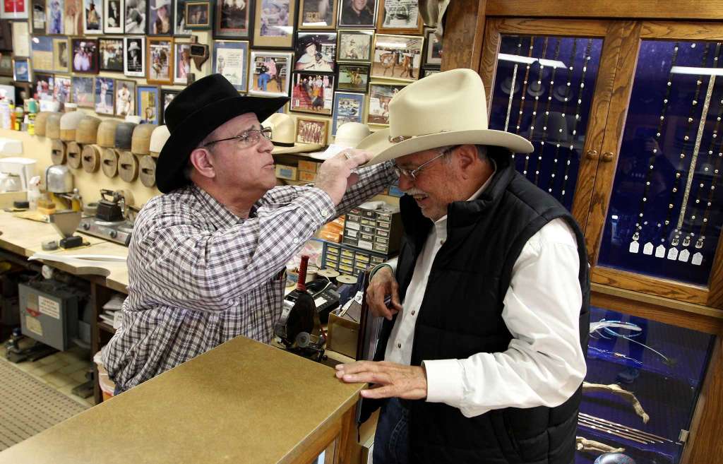 The sales hat shop